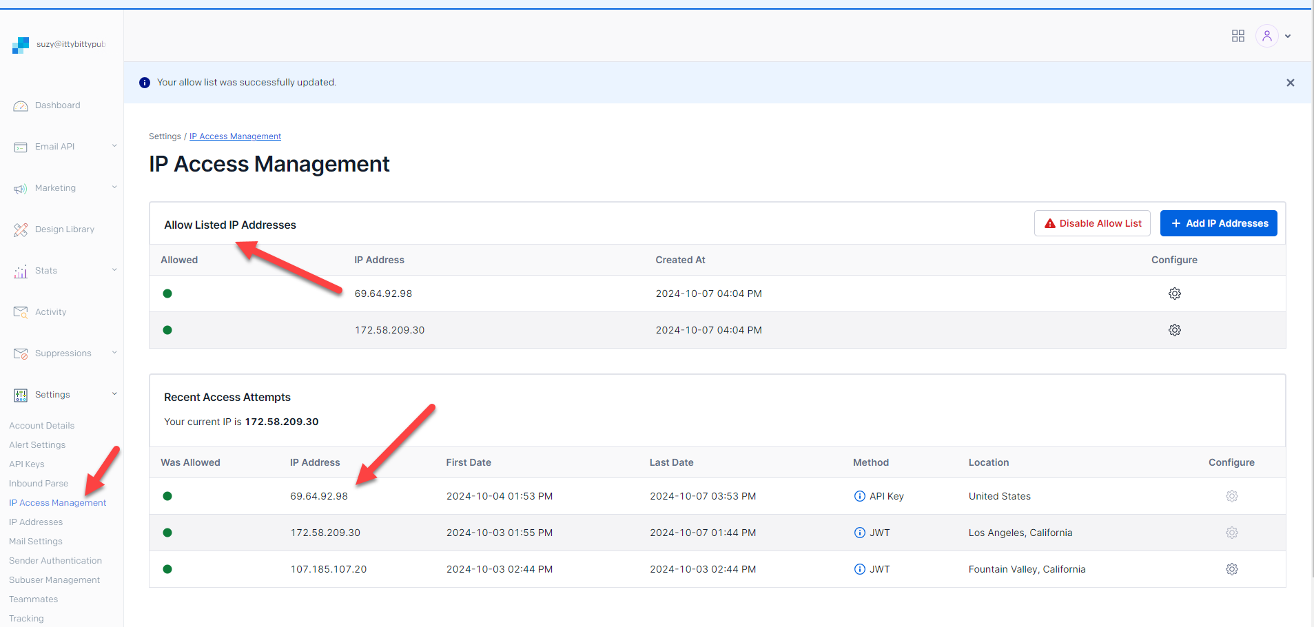 ip address