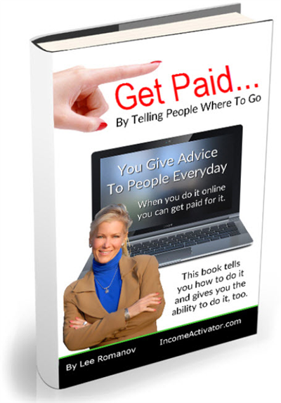 Get Paid By Telling People Where To Go eBook